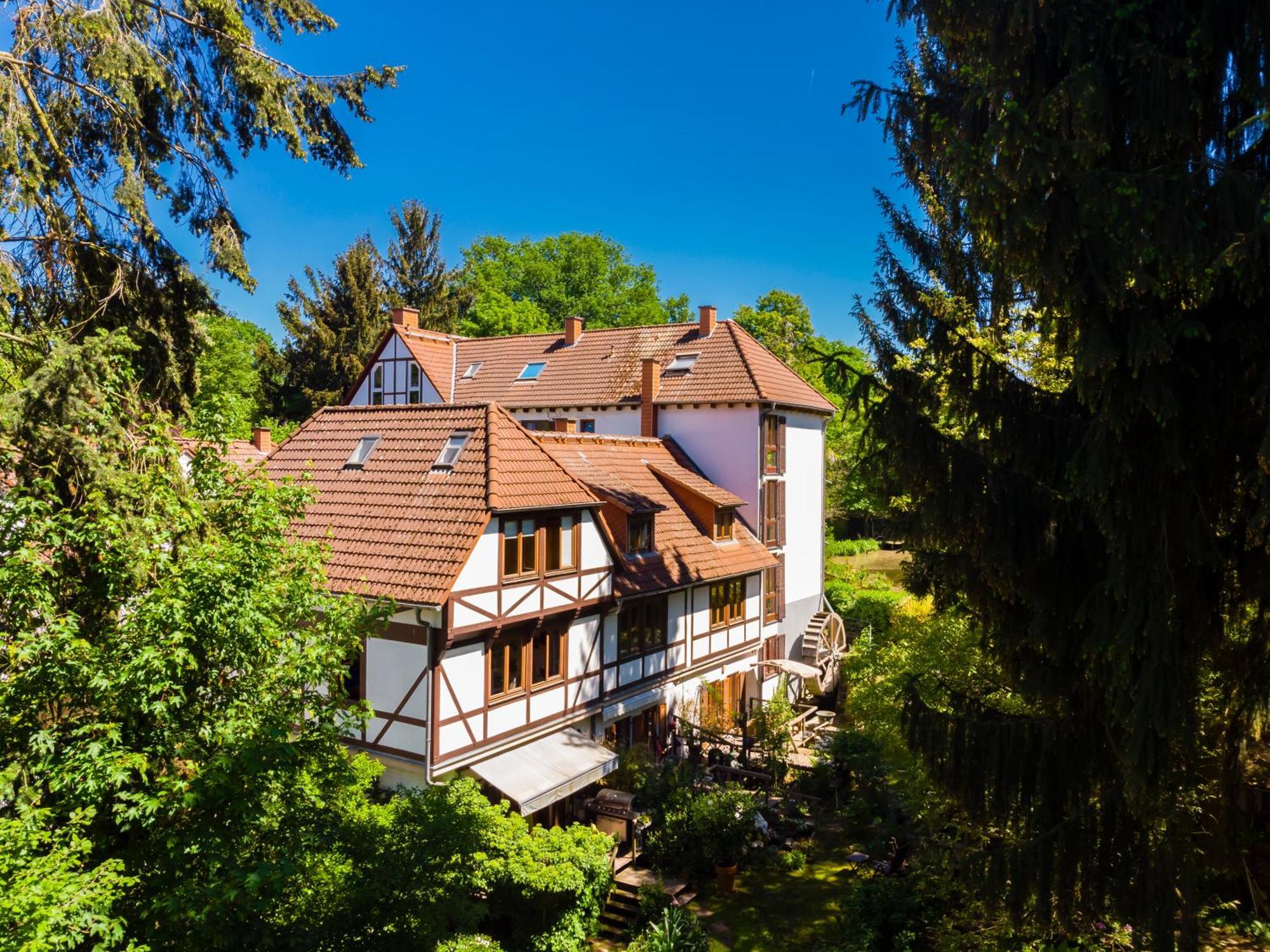 Einliegerwohnung In Einer Muehle Vor Den Toren Frankfurts, Ideal Fuer Messegaeste Oder Stop Over Dreieich Exterior foto