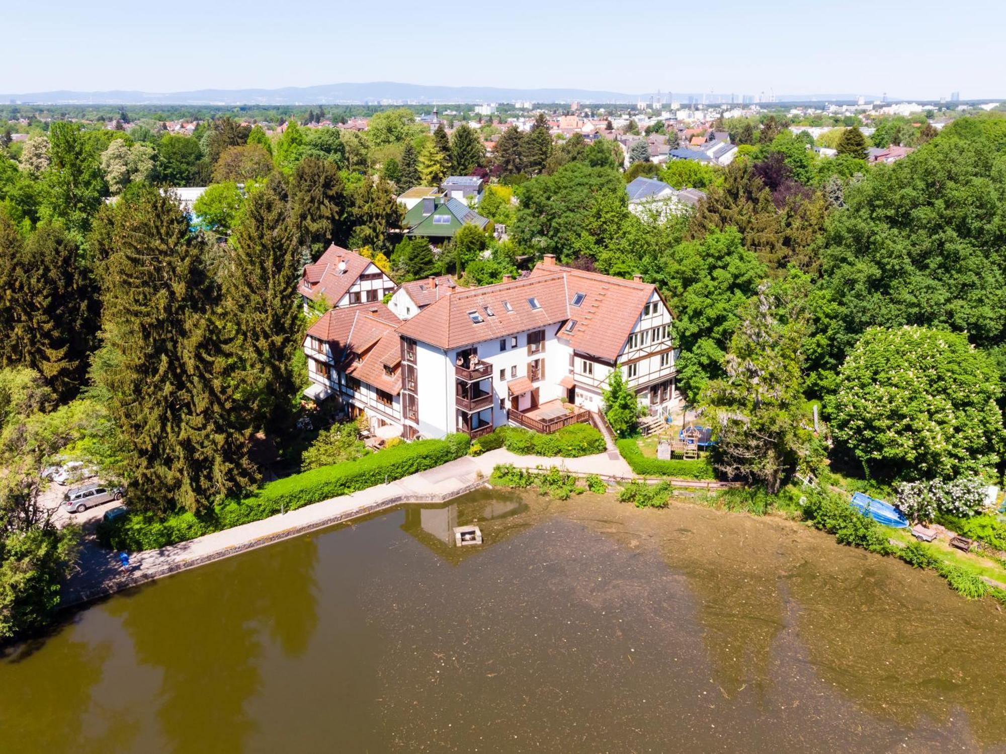 Einliegerwohnung In Einer Muehle Vor Den Toren Frankfurts, Ideal Fuer Messegaeste Oder Stop Over Dreieich Exterior foto